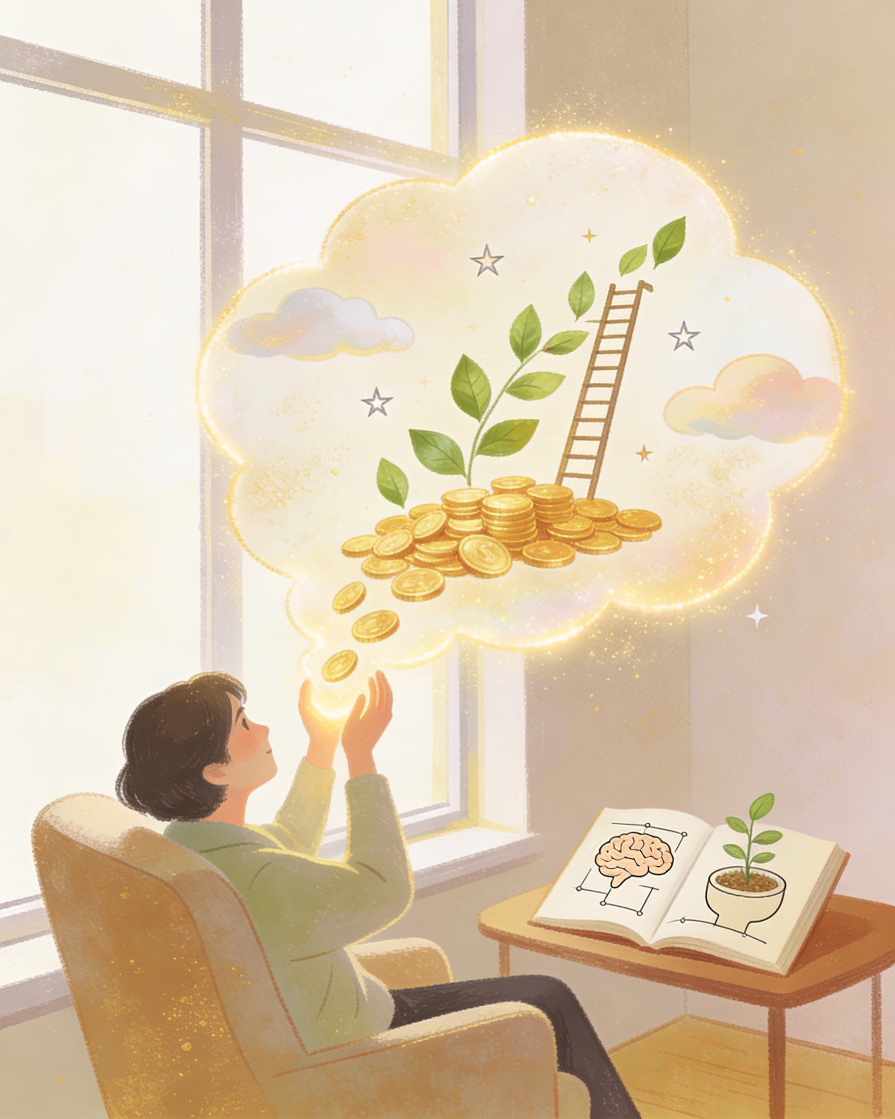 Иллюстрация к статье о психологии изобилия и успеха
