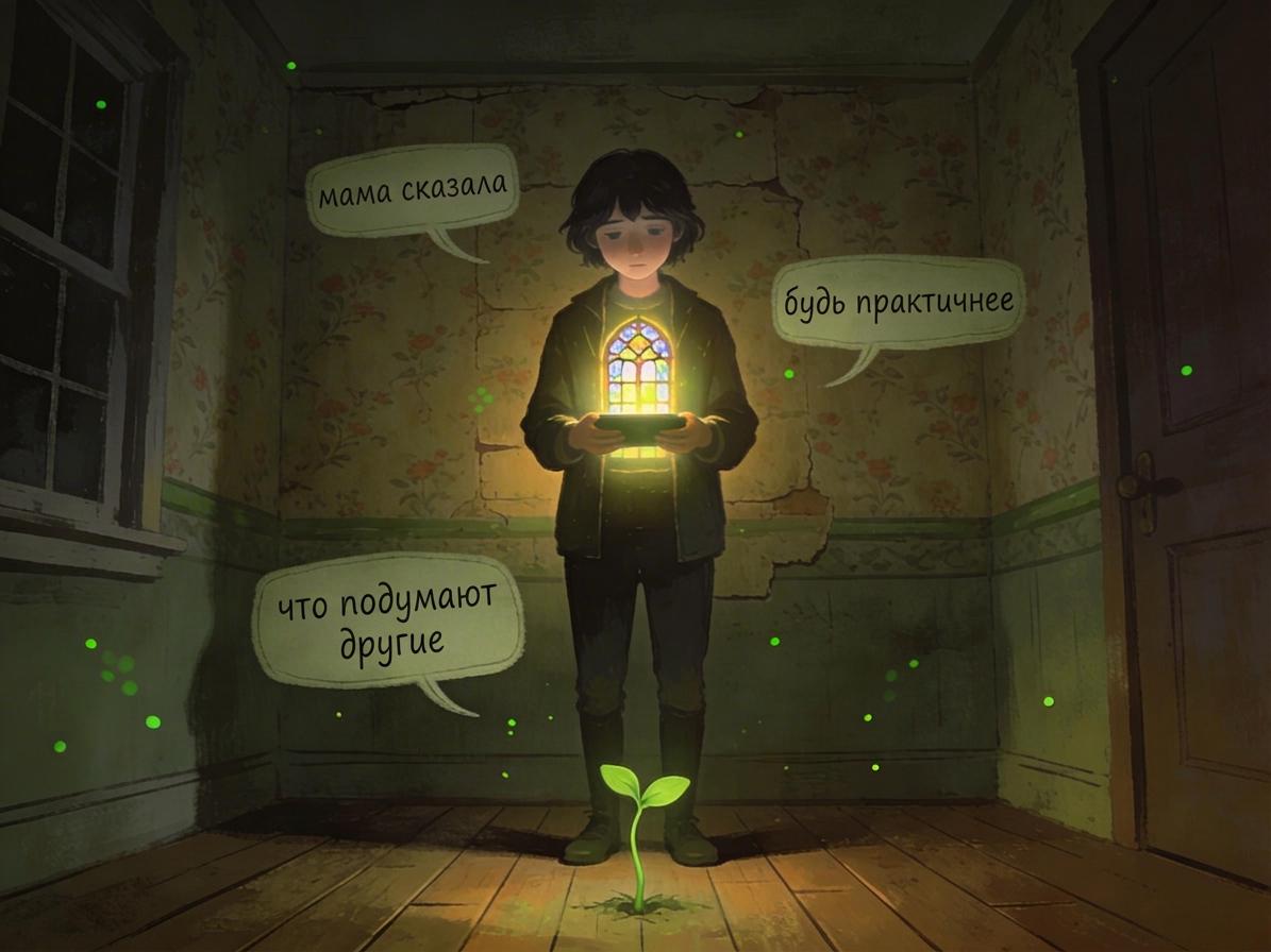 Иллюстрация к статье о предназначении и внутреннем импульсе